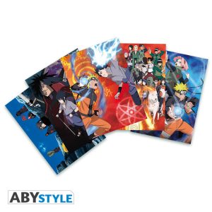 SET 5 POSTALES NARUTO SHIPPUDEN (14,8X10,5)