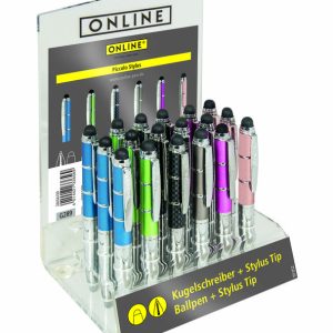EXPOSITOR 18 BOLIGRAFO ONLINE PICCOLO STYLUS SURTIDO