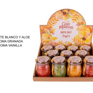 EXPOSITOR 11 BOTES SAL BA?O CRISTAL COSY MOMENTS 125GR SURT