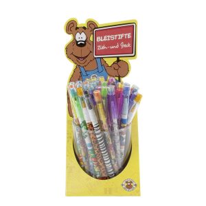 EXPOSITOR 40 LAPICES APILABLES SURTIDOS