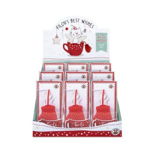 EXPOSITOR 9 BOLA DE TE GUANTE EN SILICONA