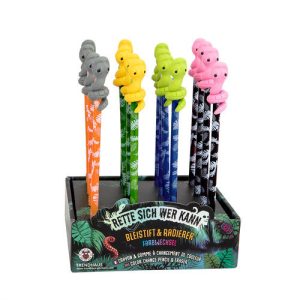 EXPOSITOR 16 LAPICES CON GOMA SURTIDOS CAMBIO DE COLOR