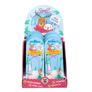 EXPOSITOR 12 SET DE CLIPS XXL SURTIDOS