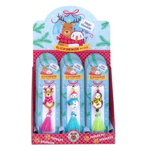 EXPOSITOR 18 COLGANTE TALISMAN MINI DE MADERA SURTIDOS