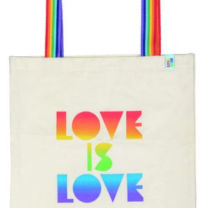 BOLSA DE TELA DE LA COMPRA LOVE IS LOVE