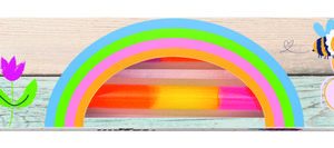 SET 2 BOLIGRAFOS TINTAS INTERCAMBIABLES COLORES NEON