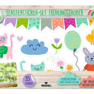 SET DE PEGATINAS FIESTA INFANTIL SURTIDAS