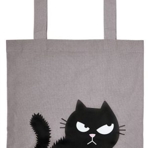 BOLSA DE TELA DE LA COMPRA ED HAPPY FACE EL GATO