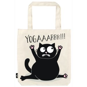 BOLSA DE TELA DE LA COMPRA ED THE CAT YOGAR