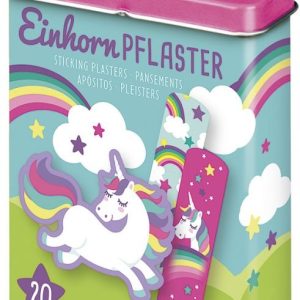 EXPOSITOR 12 TIRITAS INFANTILES DE UNICORNIO