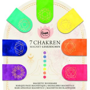 SET DE MARCAPAGINAS MAGNETICOS 7 CHAKRAS