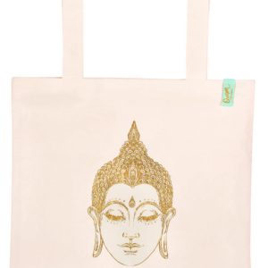 BOLSA DE TELA DE LA COMPRA ALGODON ORG, BUDA