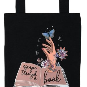 BOLSA DE TELA PARA LIBROS ESCAPE THROUGH A BOOK