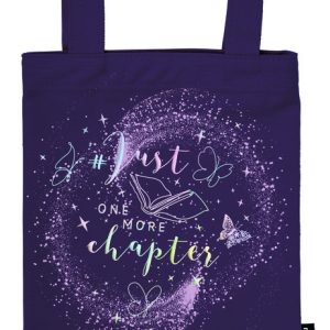 BOLSA DE TELA DE LIBROS JUST ONE MORE CHAPTER
