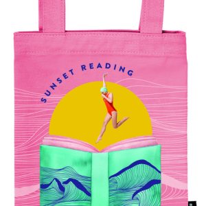 BOLSA DE TELA PARA LIBROS SUNSET READING