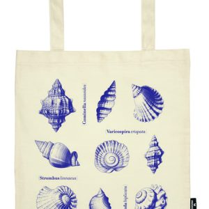 BOLSA DE TELA DE LA COMPRA SEASHELLS