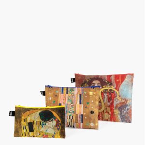 BOLSO CON CREMALLERA GUSTAV KLIMT RECICLADO