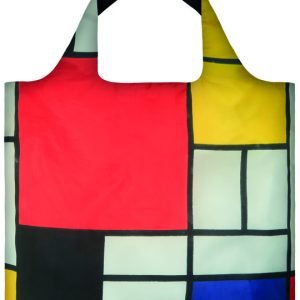 BOLSA PLEGABLE MONDRIAN COMPOSITION RECYCLABLE