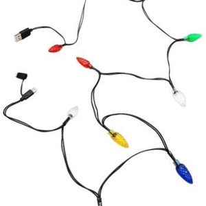 CABLE DE CARGA CON LUCES DE HADAS