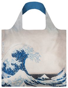 BOLSA PLEGABLE HOKUSAI THE GREAT WAVE RECYCLABLE