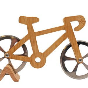 CORTADOR DE PIZZA EN FORMA DE BICICLETA