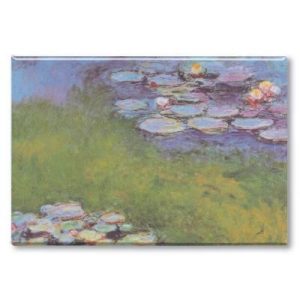 IMAN RECTANGULAR ARMONIA EN AZUL