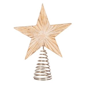 ESTRELLA DE MADERA PARA ARBOL
