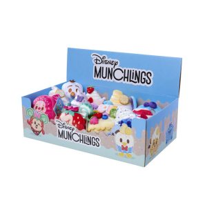 EXPOSITOR 12 PELUCHES MUNCHLINGS DISNEY 10CM