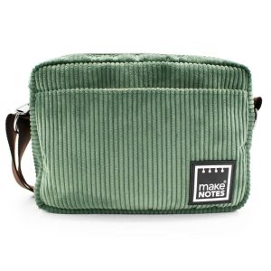 BANDOLERA VERDE 21X15X6 CM SILKY TOUCH