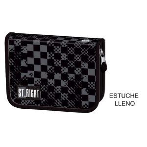 PLUMIER CON EQUIPAMIENTO CHESSBOARD CRASH