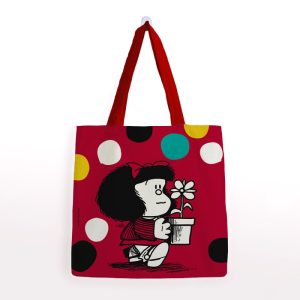 BOLSA ALGODON MAFALDA PEQUE?A PLANTA