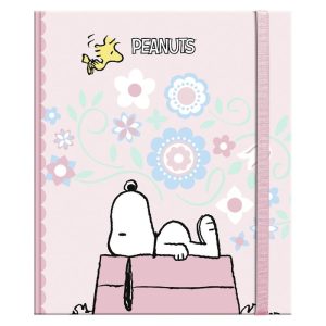 LIBRETA TAPA DURA A5 SNOOPY PASTEL