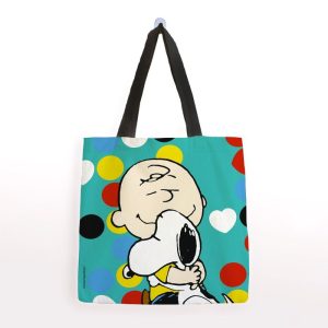BOLSA ALGODON SNOOPY PEQUE?A - 8 CARLITOS