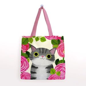 BOLSA ALGODON PLANET CAT PEQUE?A - 2 SMILE