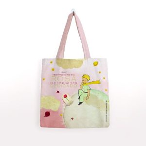 BOLSA ALGODON MEDIANA LPP - 10 ROSA