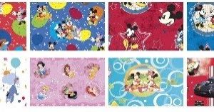 EXPOSITOR 50 ROLLOS PAPEL REGALO 70X200 LICENCIAS DISNEY