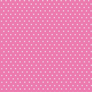 BOBINA PAPEL REGALO 31CMS FONDO ROSA LUNARES BLANCOS 217B