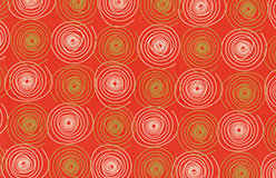 BOBINA TODO A?O 62 CM PAPEL RASO DISE?O ROJO CON CIRCULOS