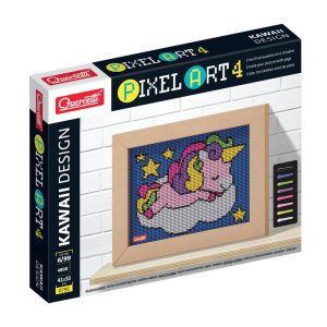 JUEGO PEGS & PIXEL ART 4 DISE?O KAWAII UNICORNIO 4800PZ