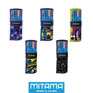 PLUMIER WRITING ROLL CON ACCESORIOS PURPURINA NI?O STDOS