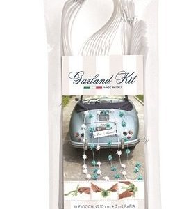 KIT DECORACION PARA COCHE BODA GIRNALDA ESTRELLA BEIGE