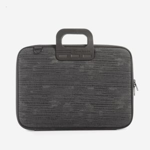MALETIN BOMBATA VINTAGE 15,6 GRIS CARBON