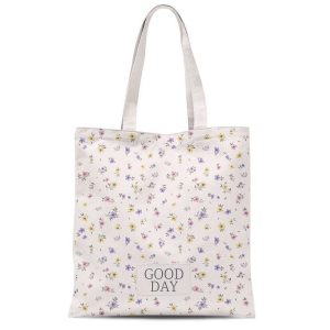 BOLSA ALGODON BASICS FLORES