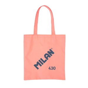 BOLSA TELA MILAN TOTE BAG SINCE 1918 ROSA