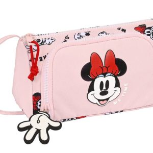 PORTATODO CON BOLSILLO DESPLEGABLE LLENO MINNIE ME TIME