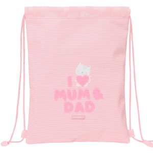 SACO DE CUERDAS GRANDE FACIL LIMPIEZA PREESCOLAR LOVE