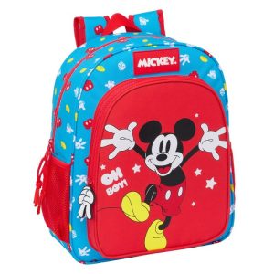 MOCHILA ESCOLAR JUNIOR ADAPT, CARRO MICKEY MOUSE FANTASTIC