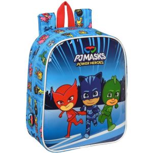MOCHILA GUARDERIA ADAPTABLE A CARRO PJMASK