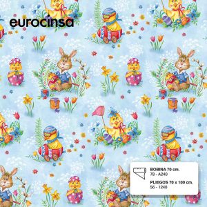 PAPEL REGALO BOBINA 31 CM INFANTIL 78-V240