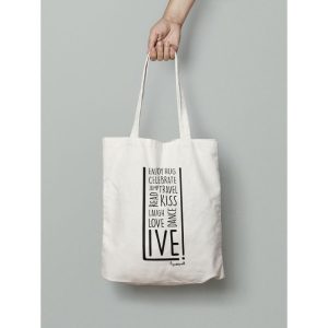 BOLSA DE TELA LIVE
